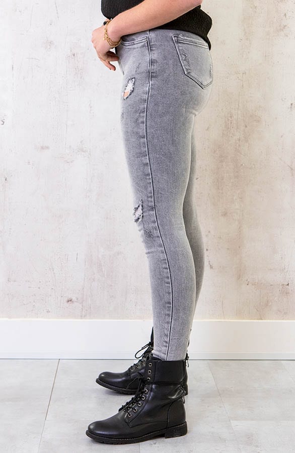 Skinny Jeans Evie Grijs – shoparchief — foto 3