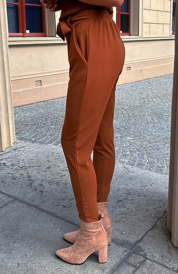 Strik Broek Claire Cognac – shoparchief — foto 2