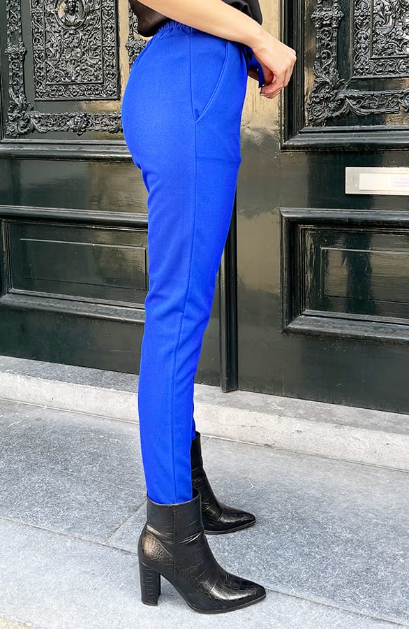 Strik Broek Claire Kobalt – shoparchief — foto 2