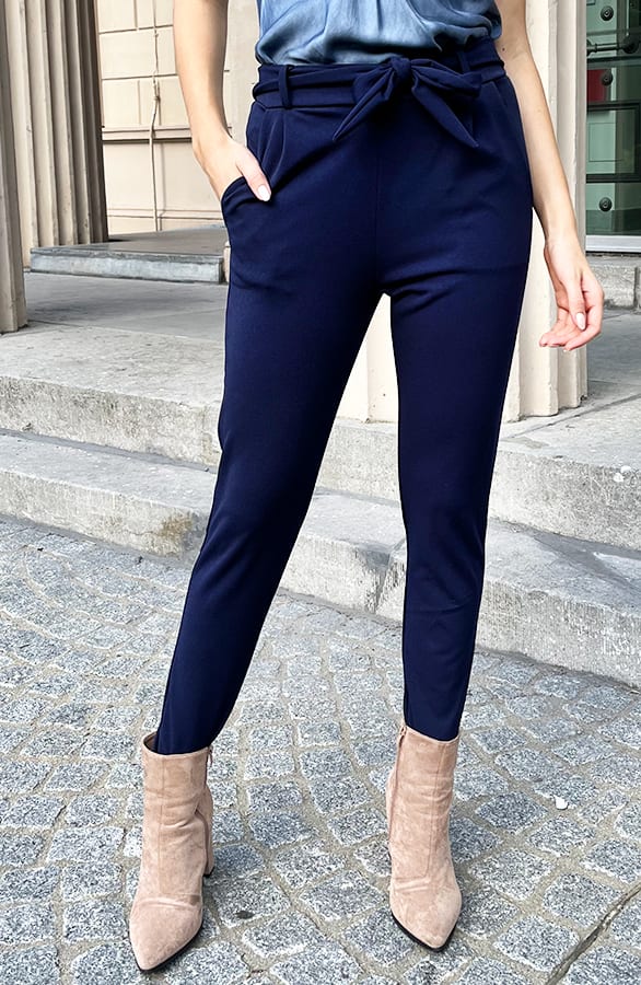 Strik Broek Claire Marine – shoparchief — foto 6