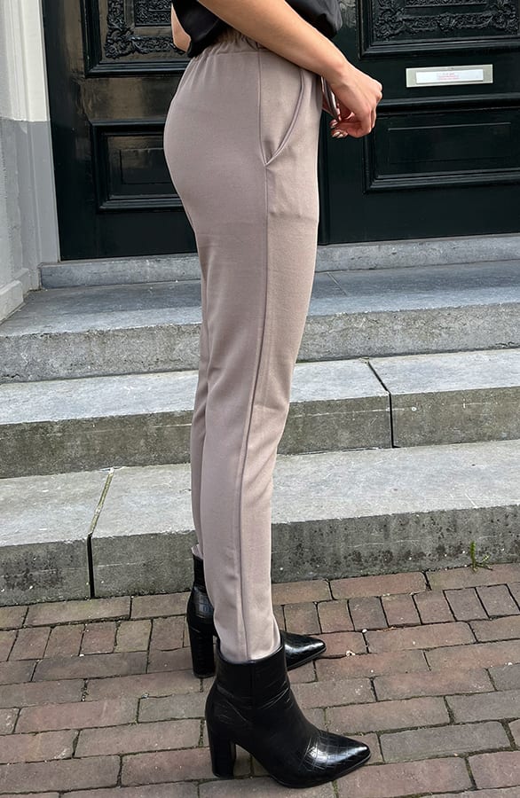 Strik Broek Claire Taupe – shoparchief — foto 2