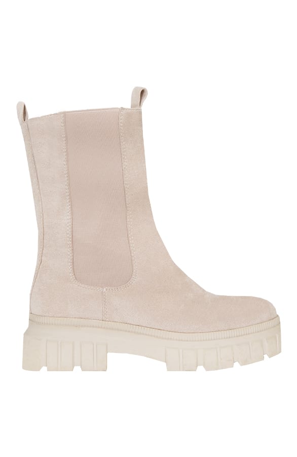 Suède boots Mera Beige – shoparchief