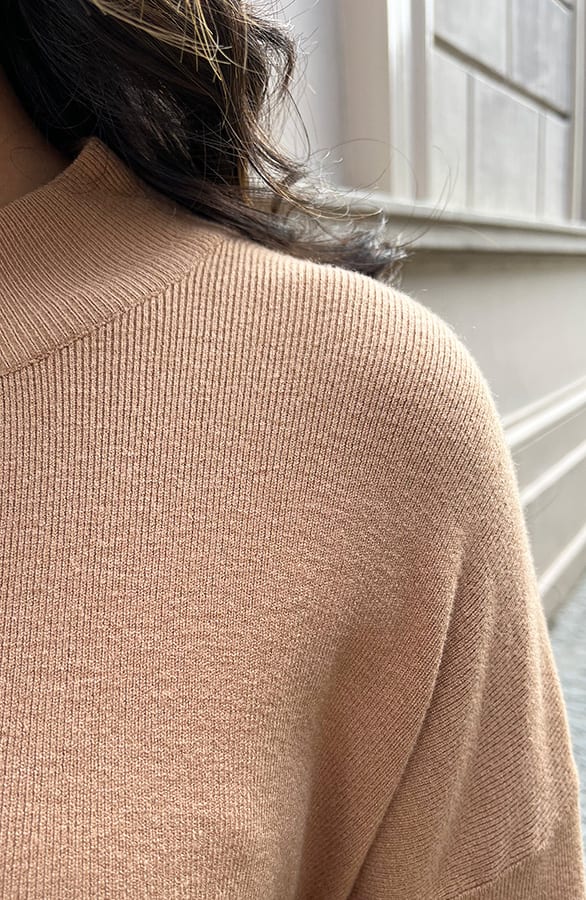 Sweater Dress Kyra Camel – shoparchief — foto 6