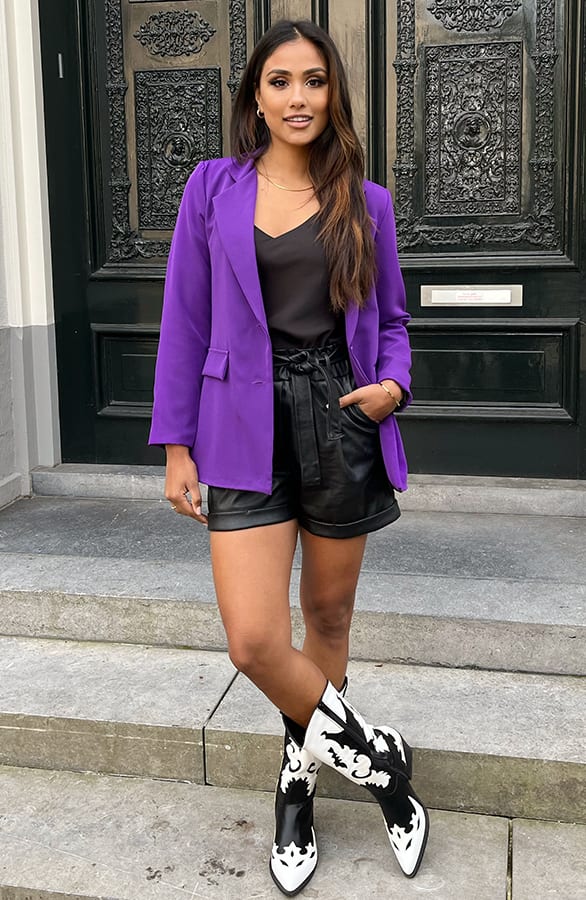 Blazer Gioia Paars – shoparchief — foto 6