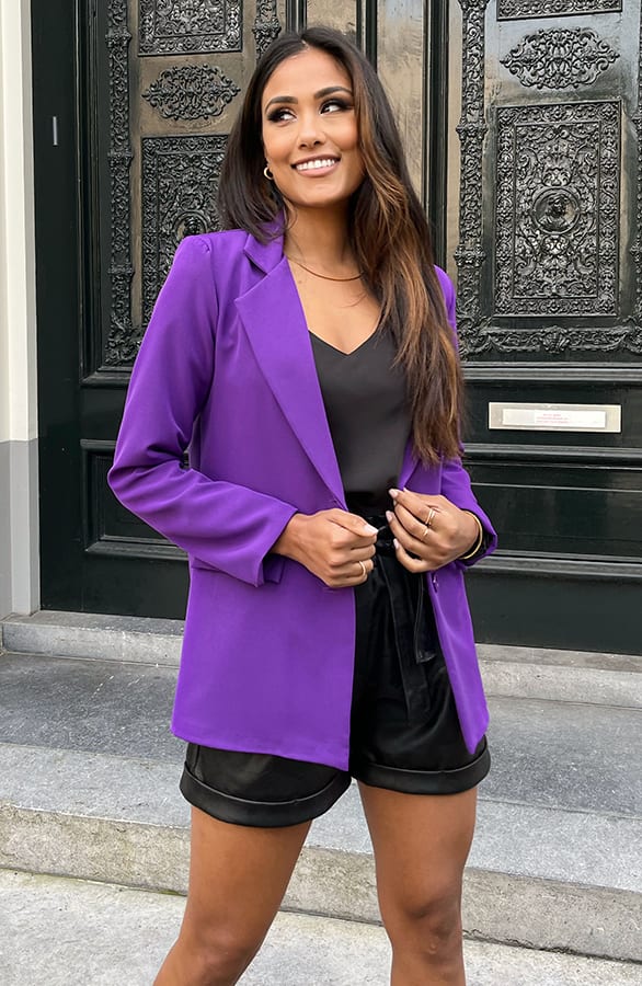 Blazer Gioia Paars – shoparchief — foto 2
