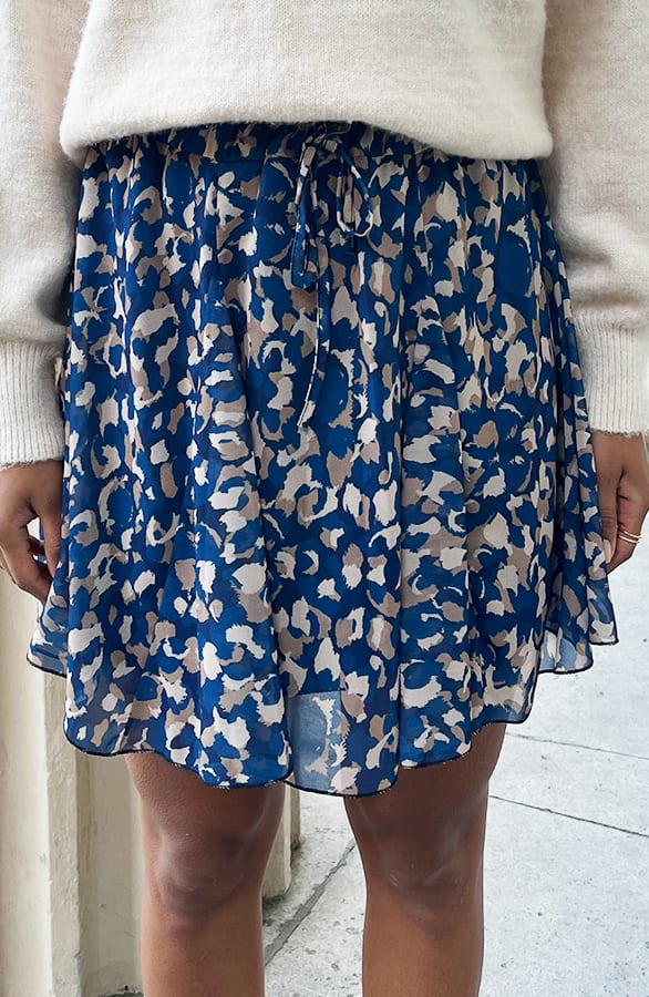 Dots Print Rok Louiza Blauw – shoparchief — foto 8