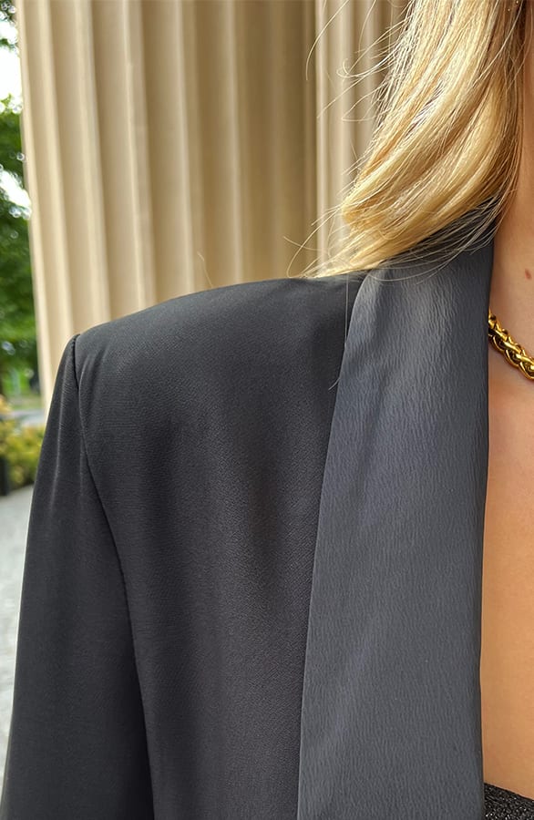 Dames Blazer Jaci Zwart – shoparchief — foto 5