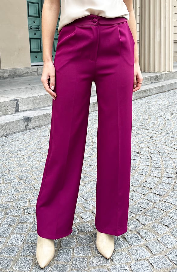 Dames Pantalon Jaci Magenta – shoparchief