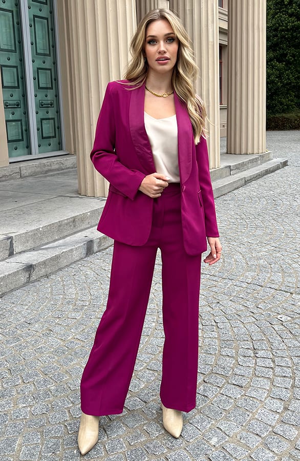 Dames Pantalon Jaci Magenta – shoparchief — foto 4
