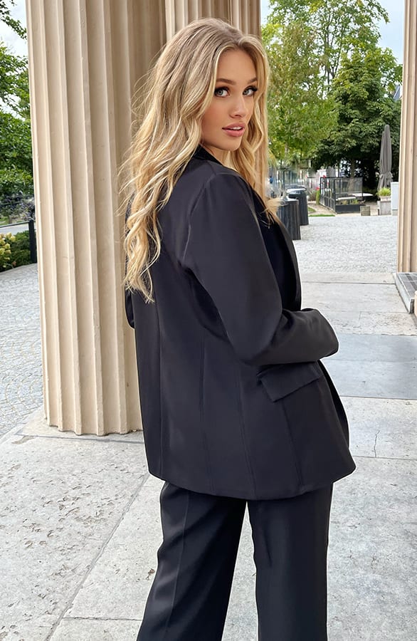 Dames Blazer Jaci Zwart – shoparchief — foto 3