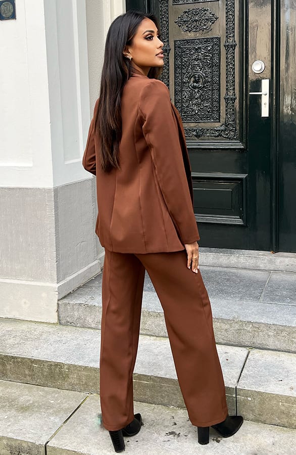 Dames Pantalon Jaci Choco – shoparchief — foto 4
