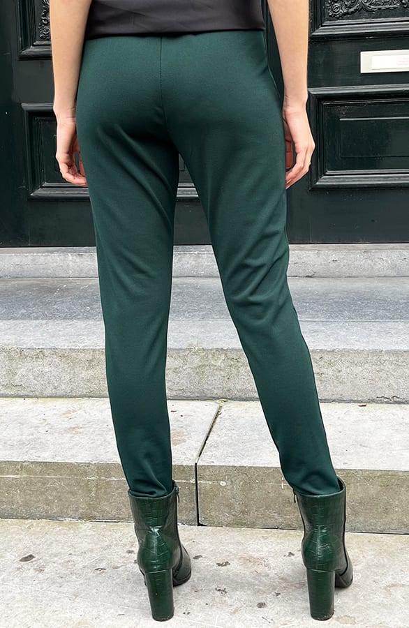Strik Broek Claire Smaragdgroen – shoparchief — foto 7