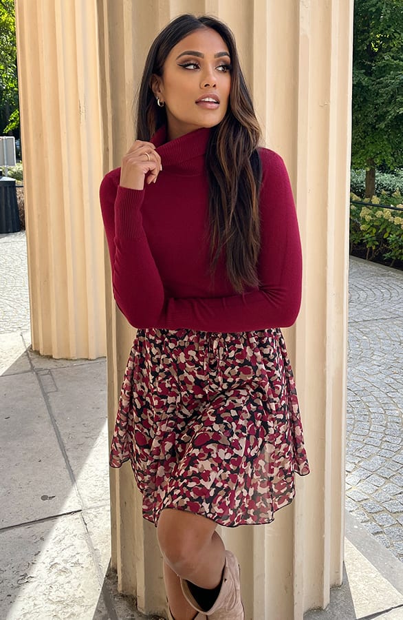 Dots Print Rok Louiza Bordeaux – shoparchief — foto 4