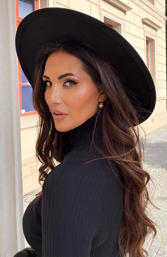Golden Detail Hat Shanna Black – shoparchief — foto 2