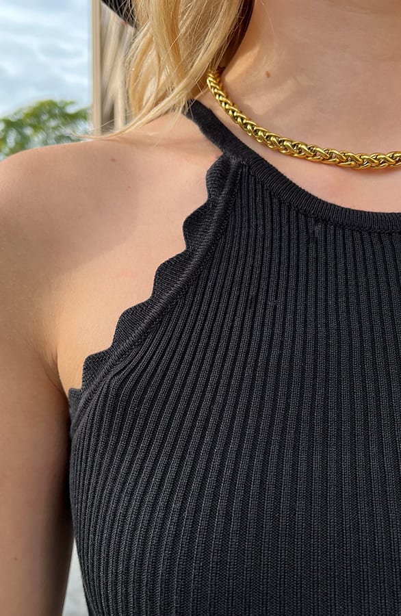 Halter Top Lucy Zwart – shoparchief — foto 10