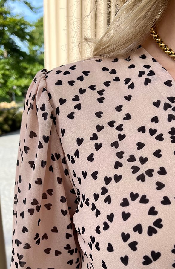 Hartjes Strik Jurk Vivian Beige – shoparchief — foto 6