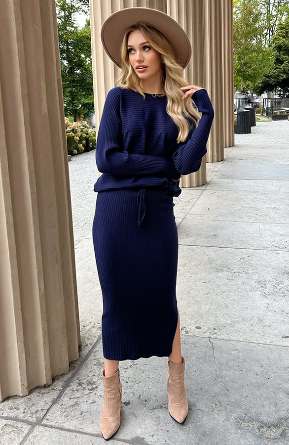 Maureen Twinset Trui Marine 2.0 – shoparchief — foto 2