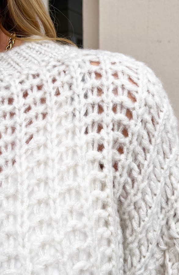 Oversized Gebreide Trui Jolene Beige – shoparchief — foto 6