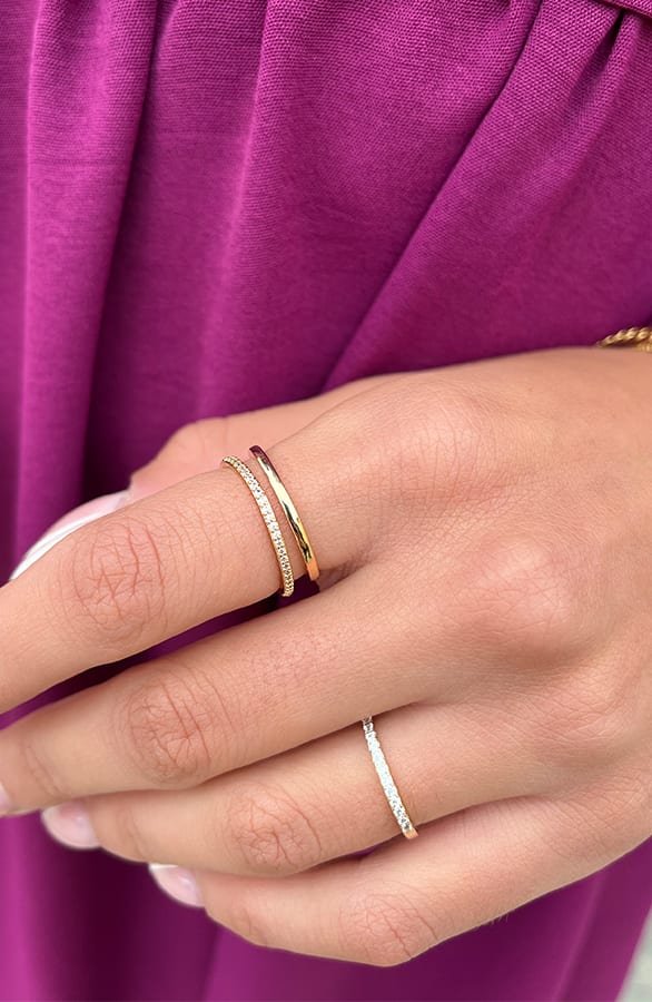 Romantic Alliance Ring Lura Goud – shoparchief — foto 2