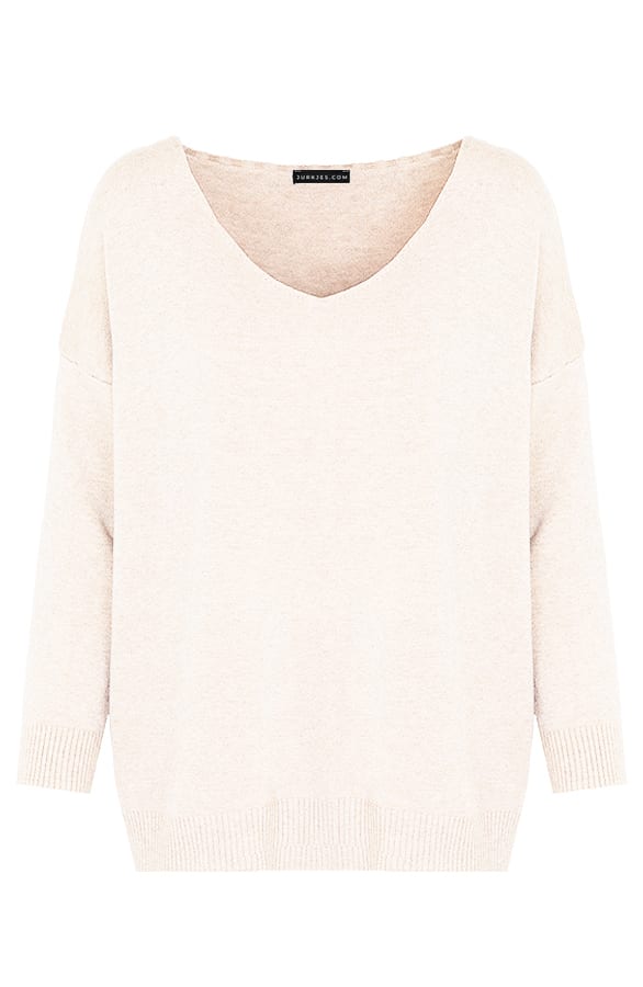 Soft Joggingtrui Stefanie Beige – shoparchief