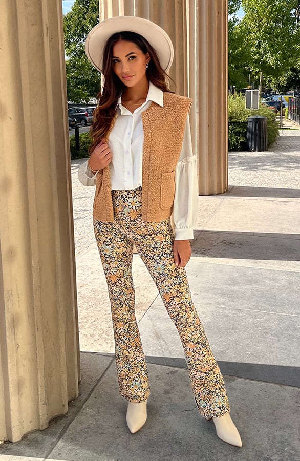 Teddy Gilet Tara Camel – shoparchief — foto 12