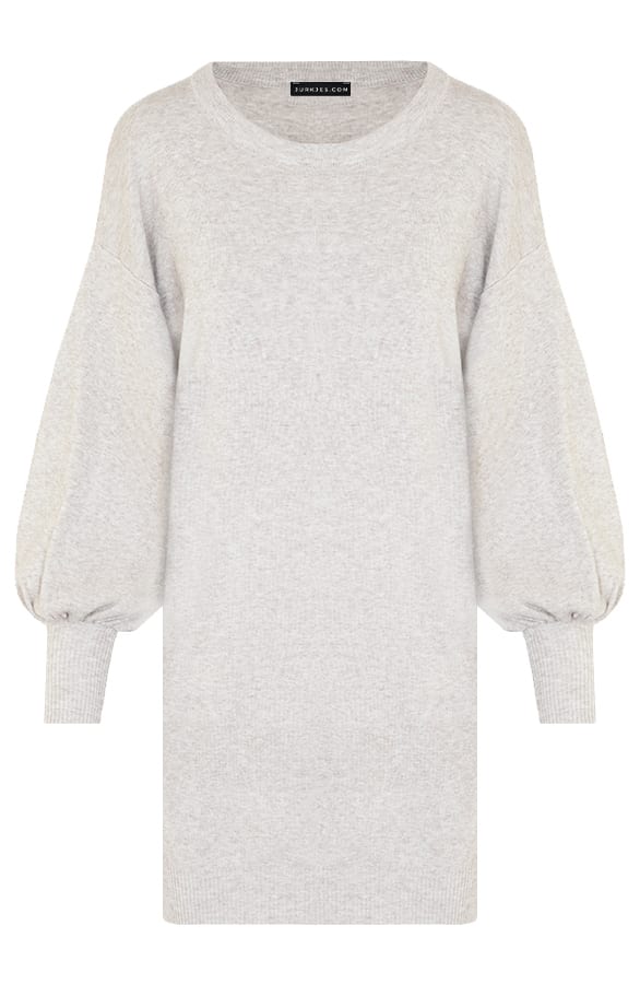 Tuniek Met Ballonmouwen Ciara Beige – shoparchief
