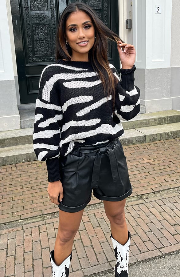 Zebra Trui Nayeli Ecru – shoparchief