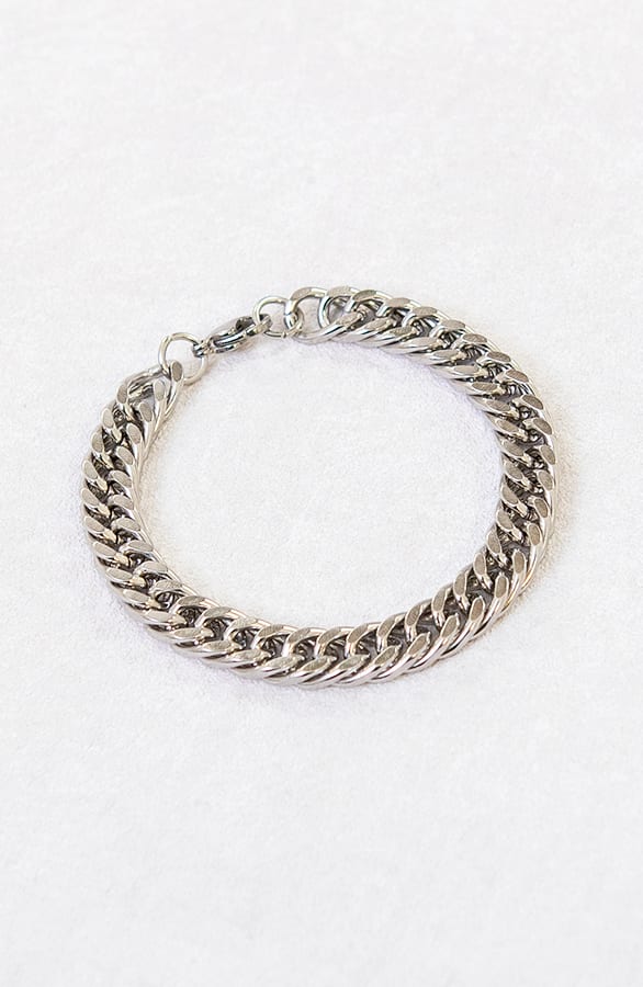 Chunky Chain Armband Merry Zilver – shoparchief