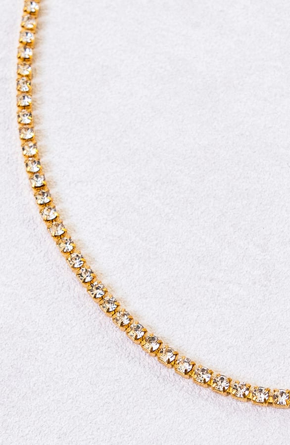 Diamanten Ketting Bente Goud – shoparchief — foto 2