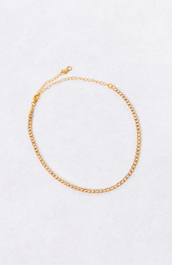 Diamanten Ketting Bente Goud – shoparchief