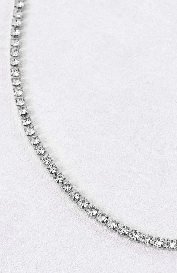 Diamanten Ketting Bente Zilver – shoparchief — foto 2