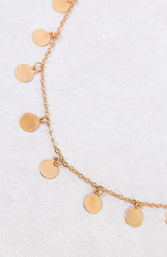 Dots Bedel Ketting Jaimie Goud – shoparchief — foto 2