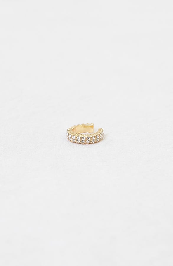 Earcuff Met Diamantjes Tori Goud – shoparchief