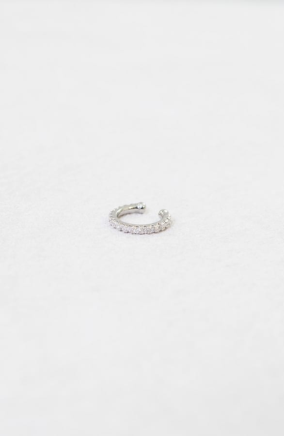 Earcuff Met Diamantjes Tori Zilver – shoparchief