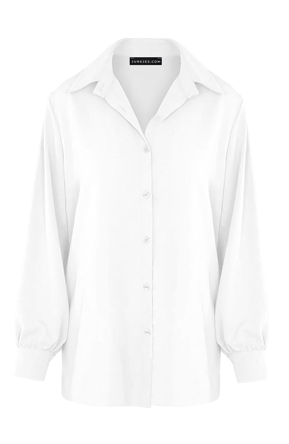 Essential Blouse Maisy Wit – shoparchief