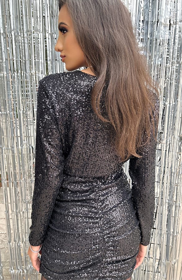 Exclusive Pailletten Jurk Melanie Zwart – shoparchief — foto 3