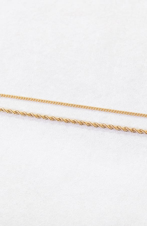 Gevlochten Armbanden Set Kaela Goud – shoparchief — foto 2
