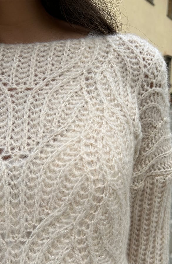 Grof Gebreide Trui Vanessa Beige – shoparchief — foto 5