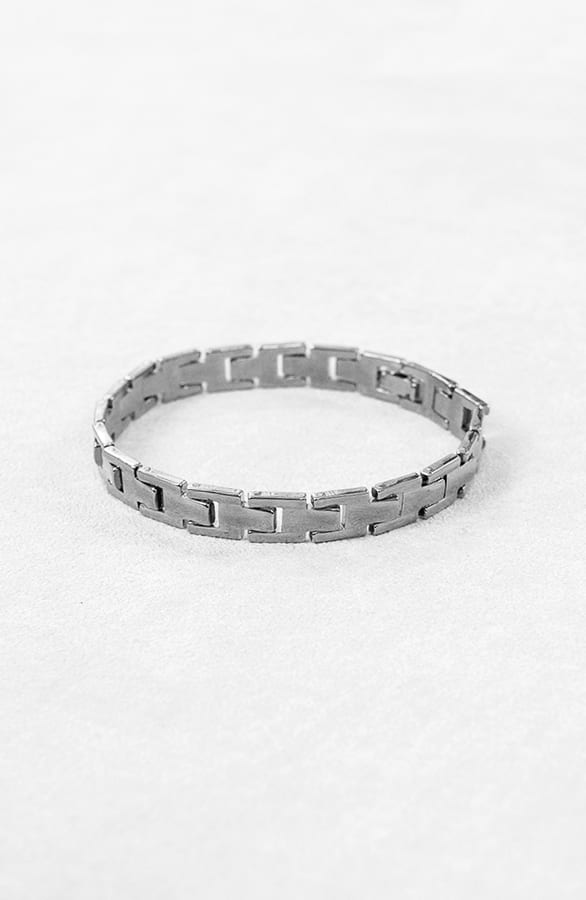 Grove Schakel Armband Lona Zilver – shoparchief — foto 2