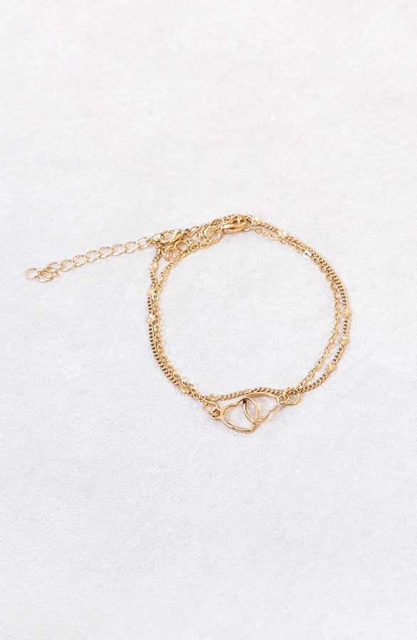 Hartjes Armband Brita Goud – shoparchief