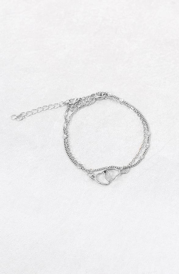 Hartjes Armband Brita Zilver – shoparchief