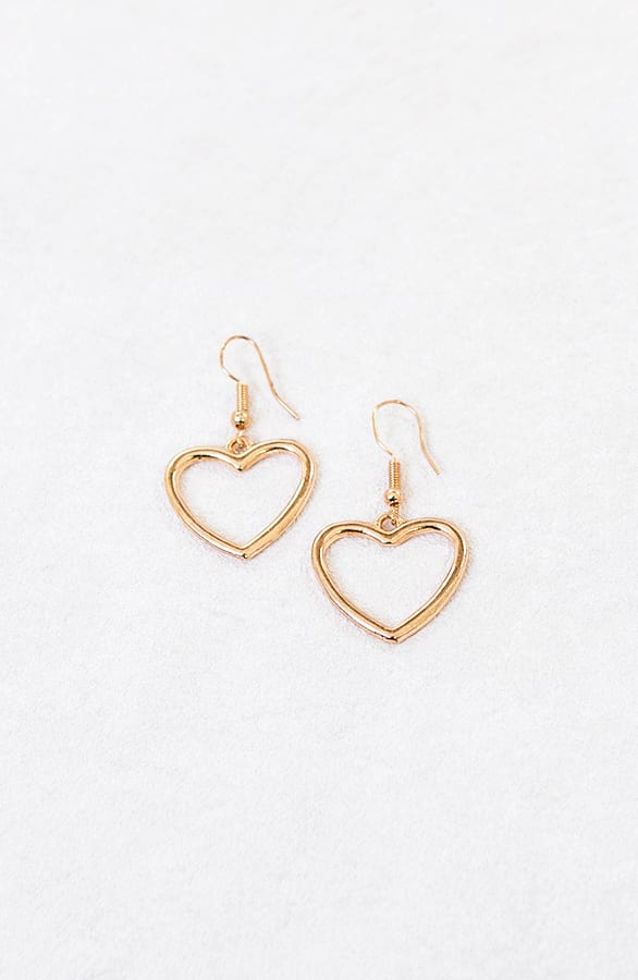 Hartjes Oorbellen Sanny Goud – shoparchief