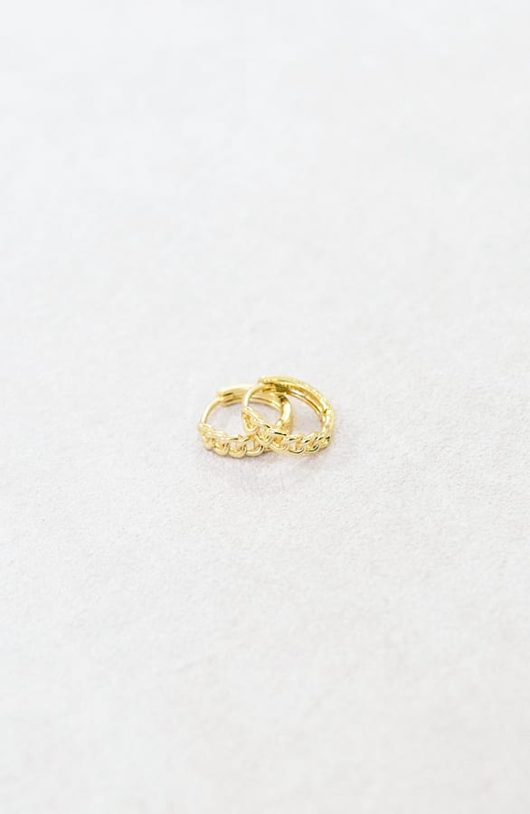 Kleine Chain Oorbellen Xaria Goud – shoparchief