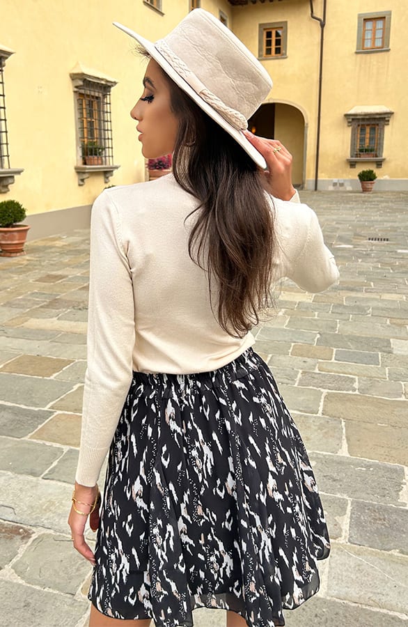 Print Rok Everleigh Zwart Zilver – shoparchief — foto 5