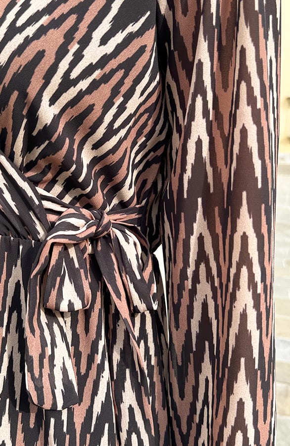 Print Strik jurk Vivian Choco – shoparchief — foto 5