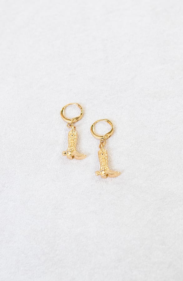 Western Oorbellen Judy Goud – shoparchief