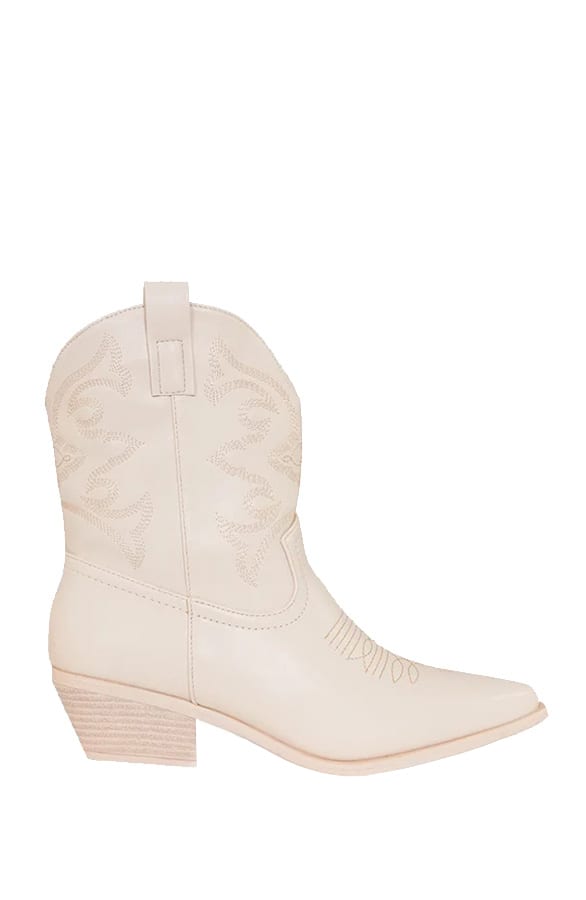Cowboy Laarzen Laag Lexie Beige – shoparchief