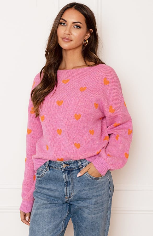 Hartjes Sweater Livia Roze Oranje – shoparchief — foto 4