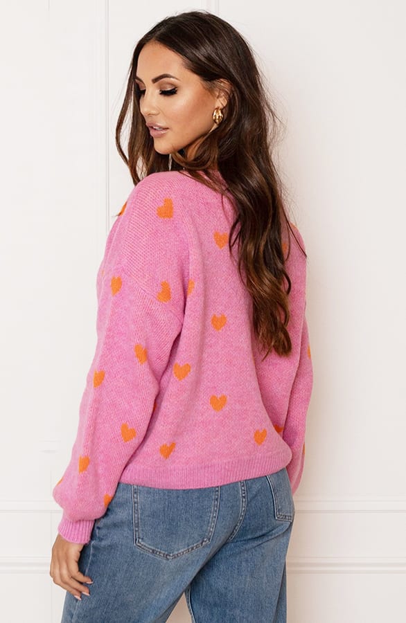 Hartjes Sweater Livia Roze Oranje – shoparchief — foto 5