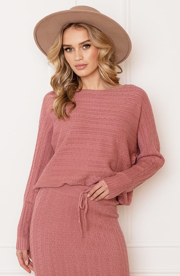 Twinset Kabeltrui Maud Roze – shoparchief — foto 3